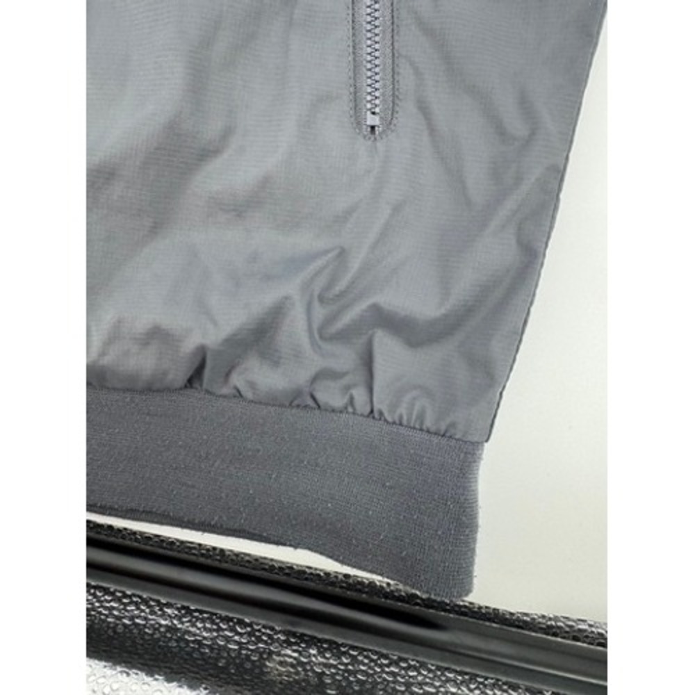 Nike Windrunner Jacket Mens Small Black White Grey Big Swoosh Full Zip Hooded - Picture 10 of 16